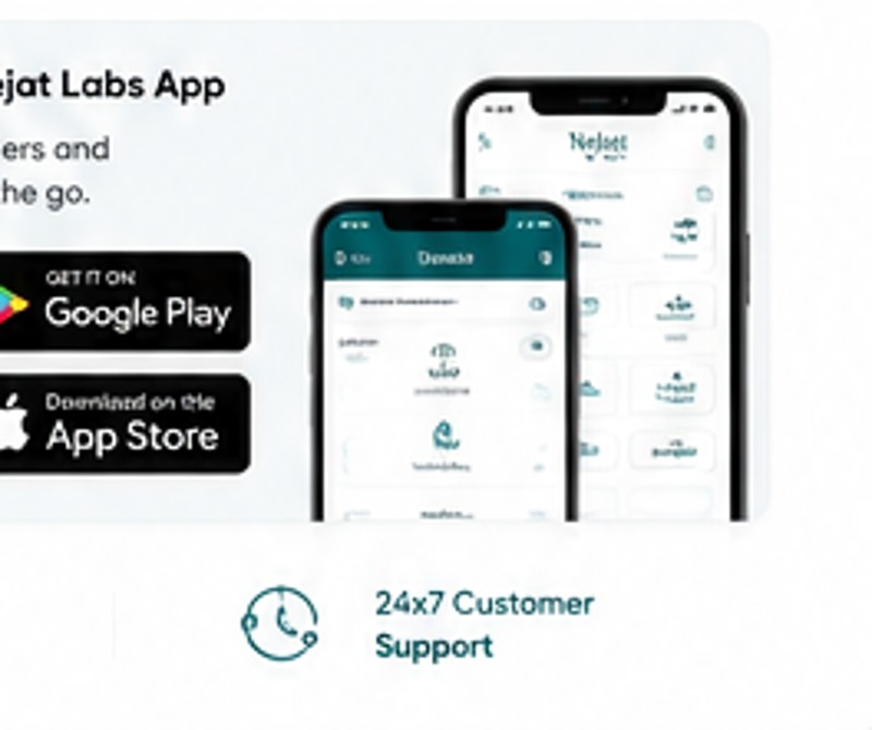 Nejat Labs mobile app preview